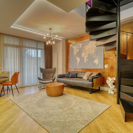 Penthouse Floreasca Bukarest Eksteriør billede