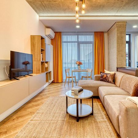 Penthouse Floreasca Bukarest Eksteriør billede