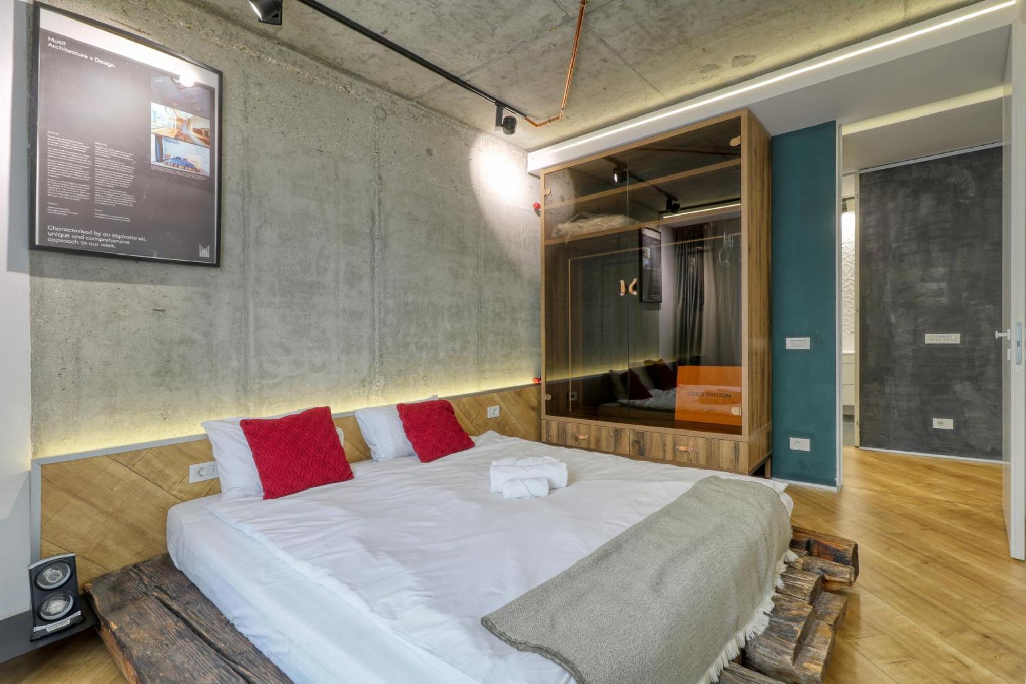 Penthouse Floreasca Bukarest Eksteriør billede