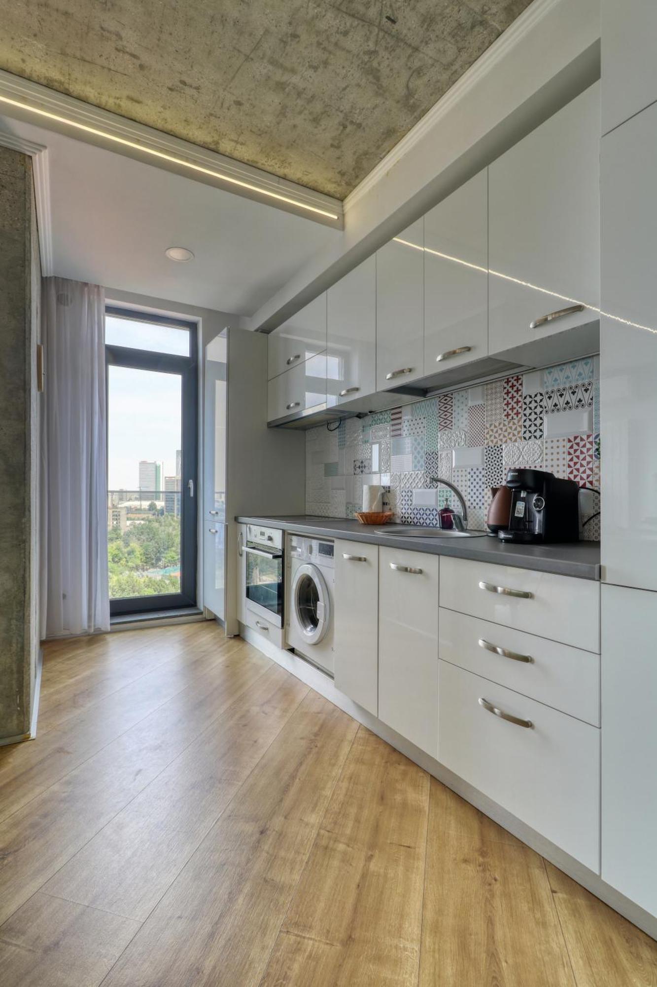 Penthouse Floreasca Bukarest Eksteriør billede