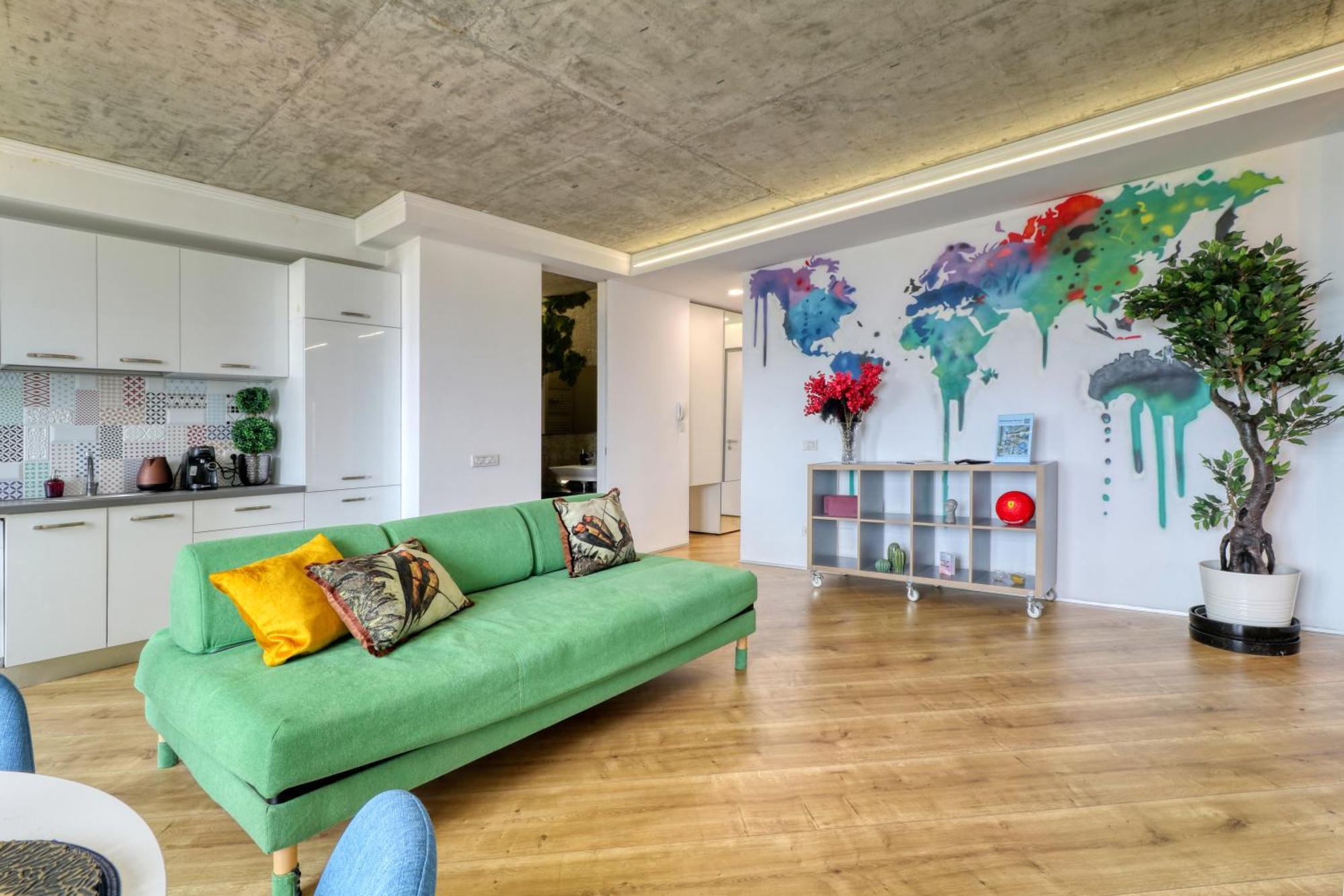 Penthouse Floreasca Bukarest Eksteriør billede