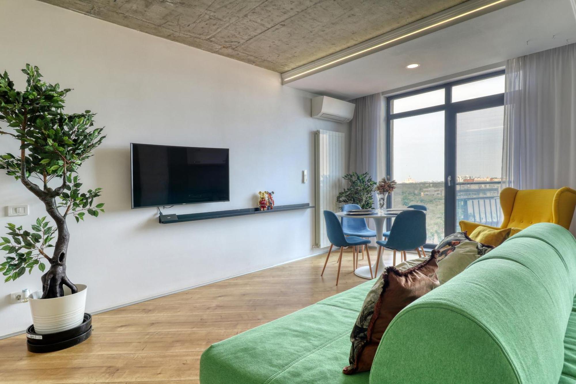 Penthouse Floreasca Bukarest Eksteriør billede