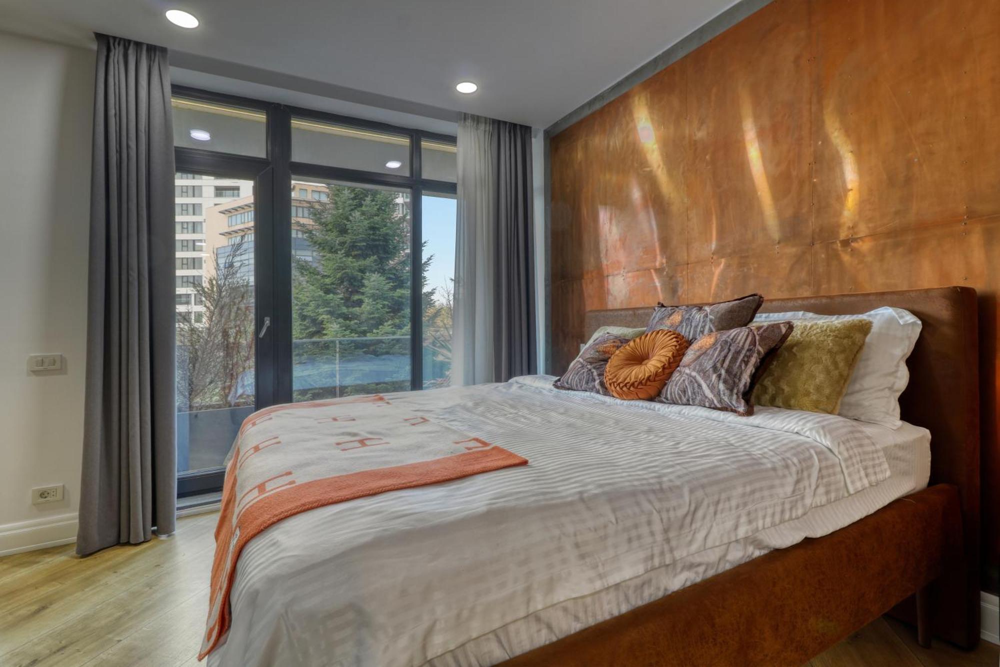 Penthouse Floreasca Bukarest Eksteriør billede