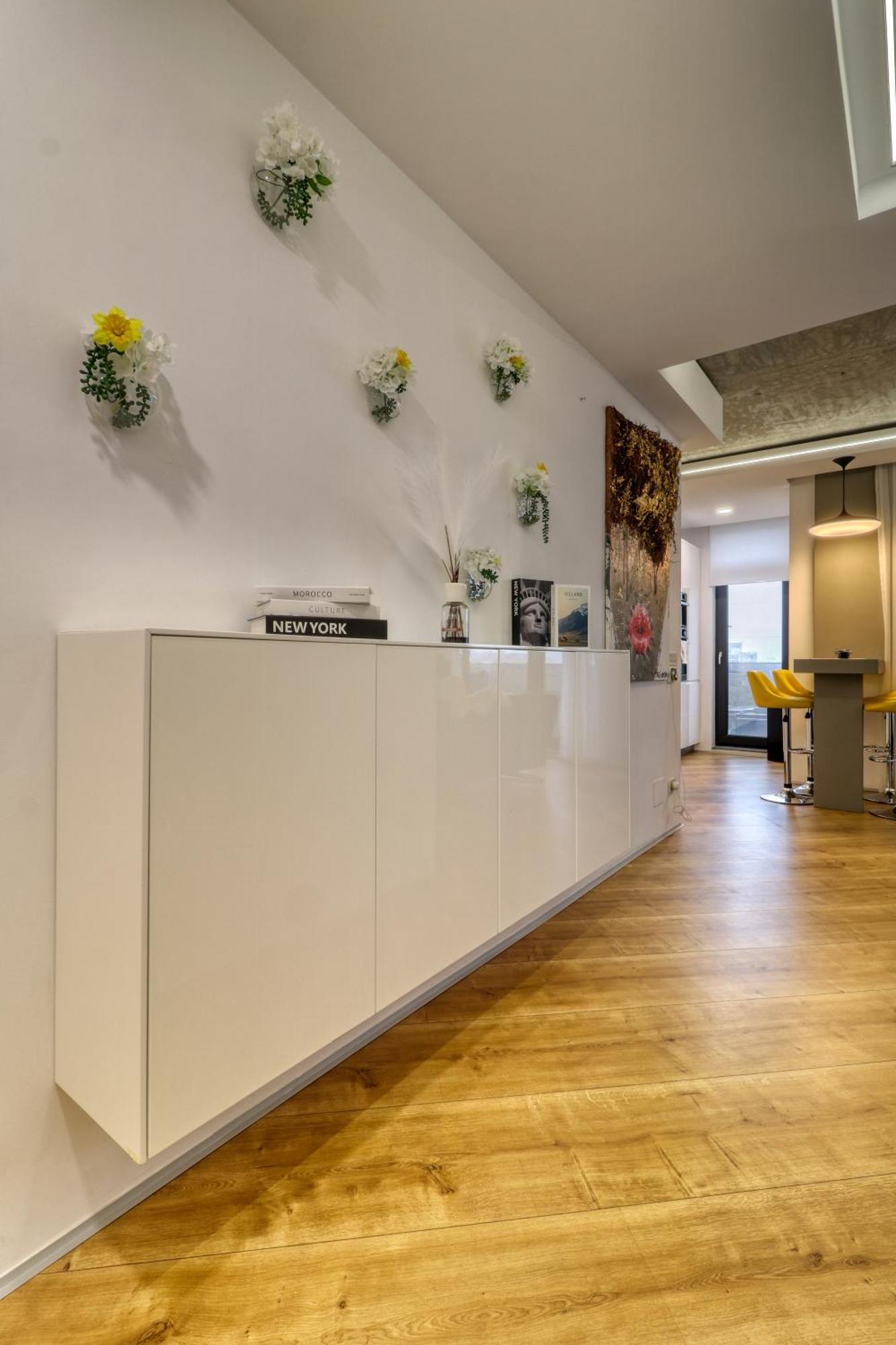 Penthouse Floreasca Bukarest Eksteriør billede