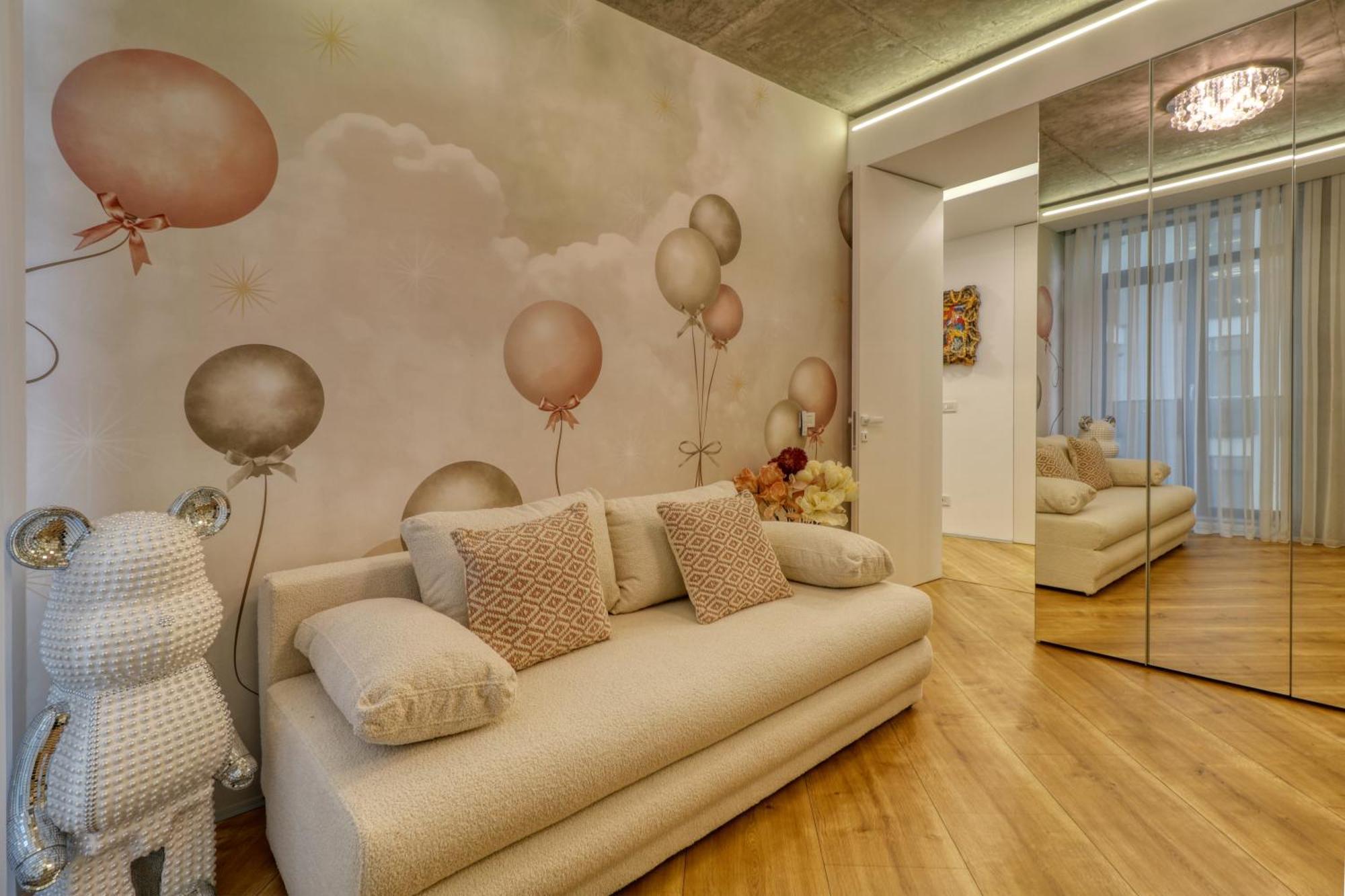 Penthouse Floreasca Bukarest Eksteriør billede