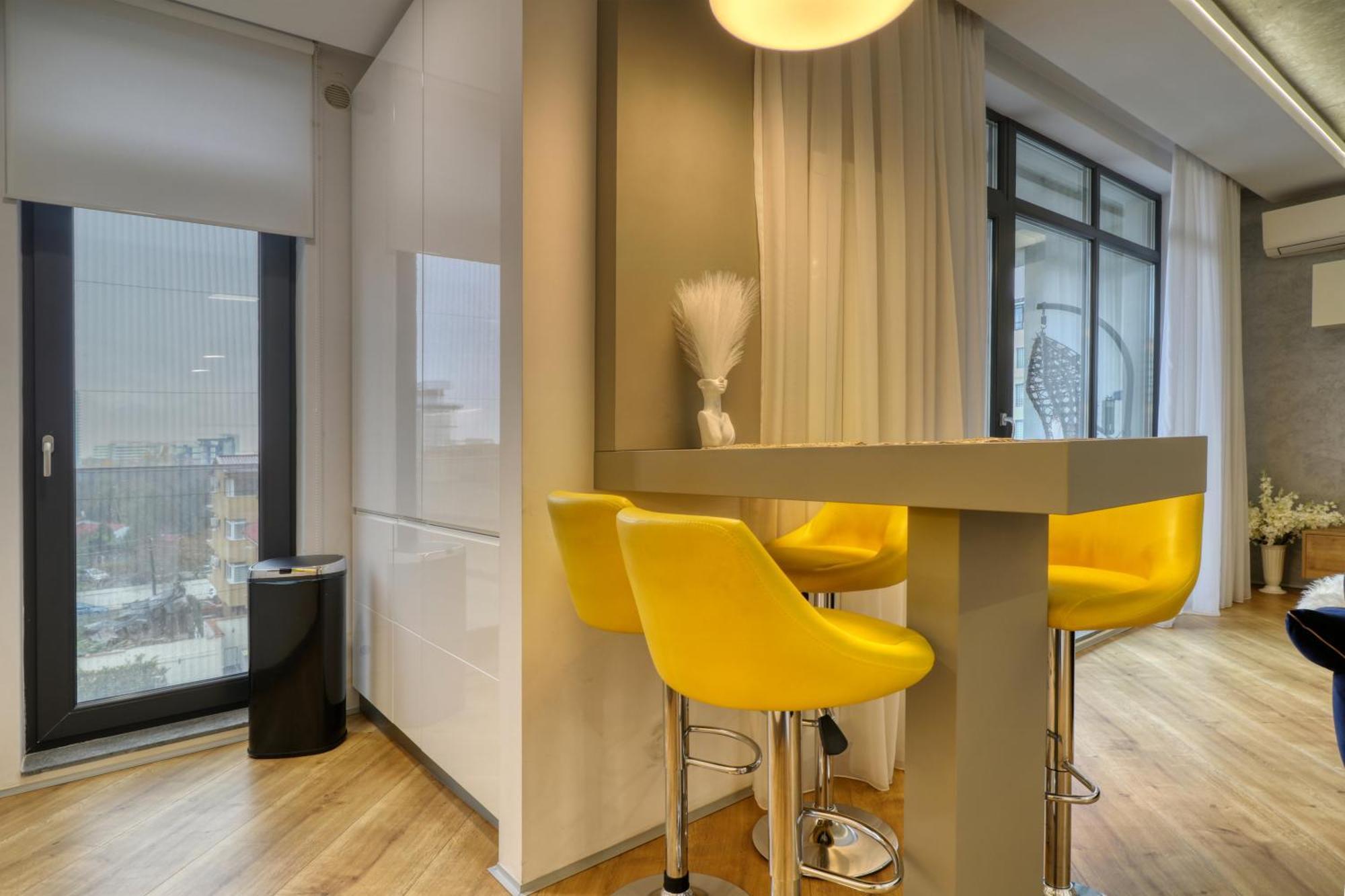 Penthouse Floreasca Bukarest Eksteriør billede