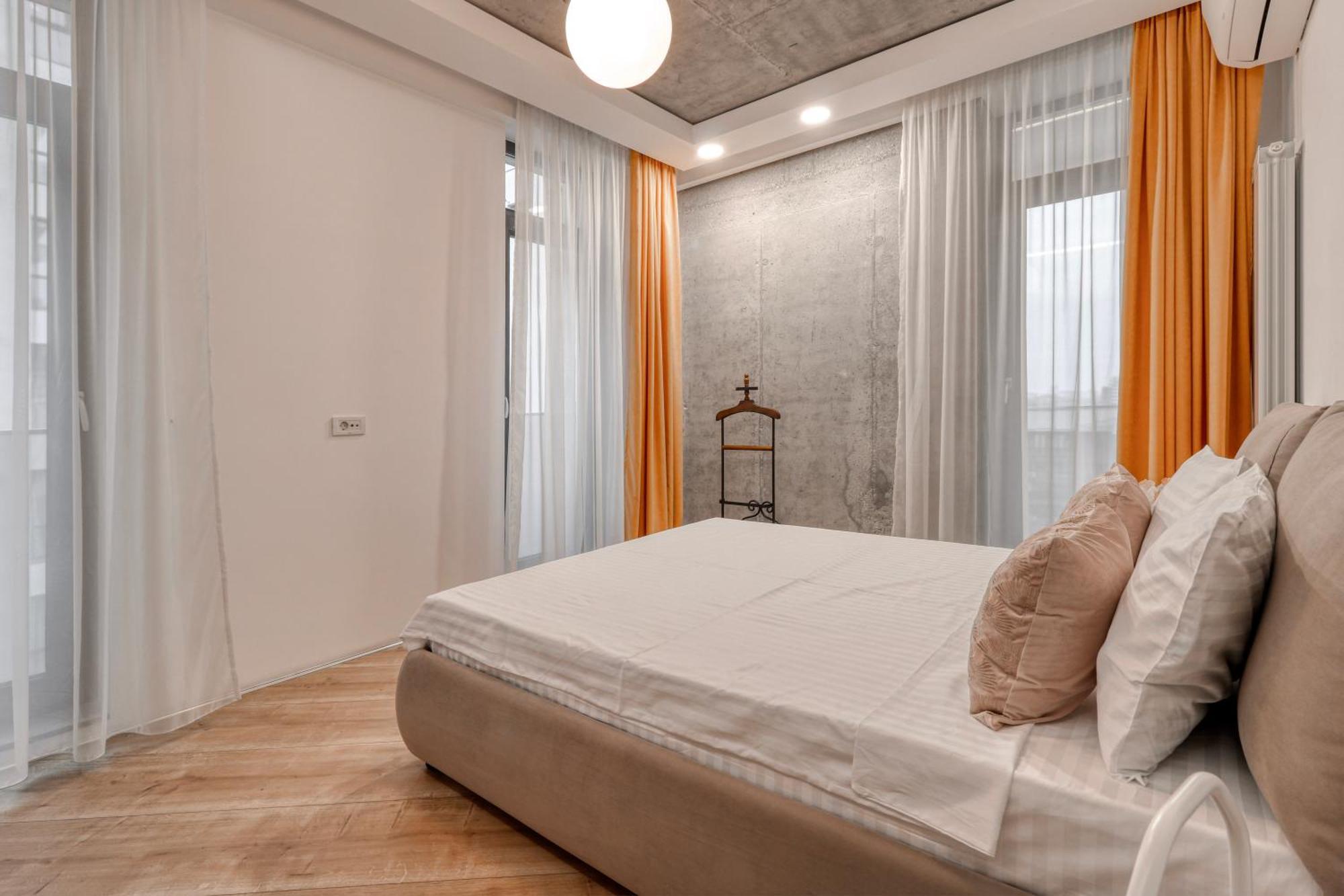 Penthouse Floreasca Bukarest Eksteriør billede